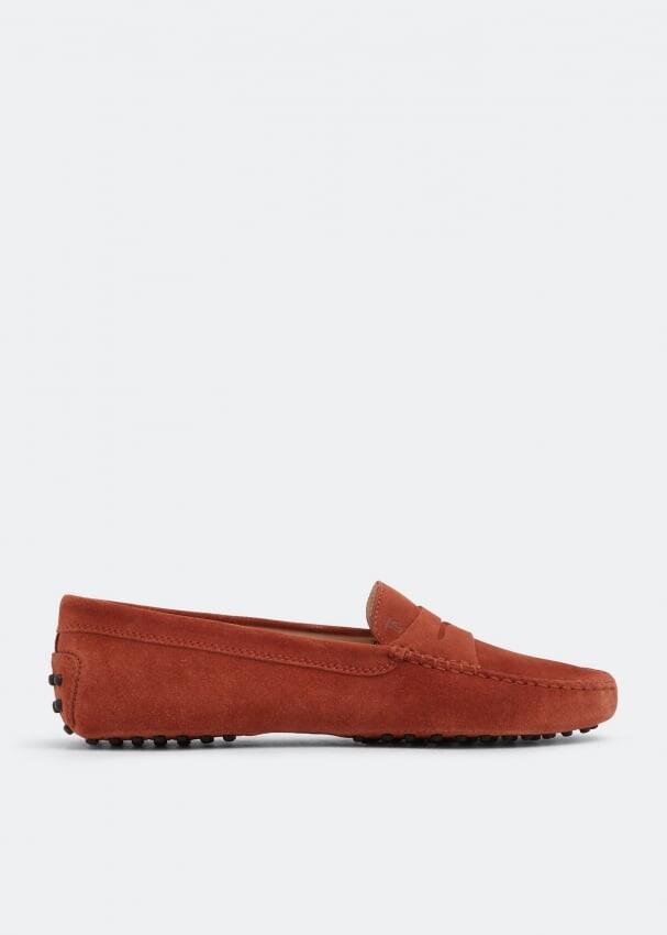

Лоферы TOD'S Gommino driving loafers, красный