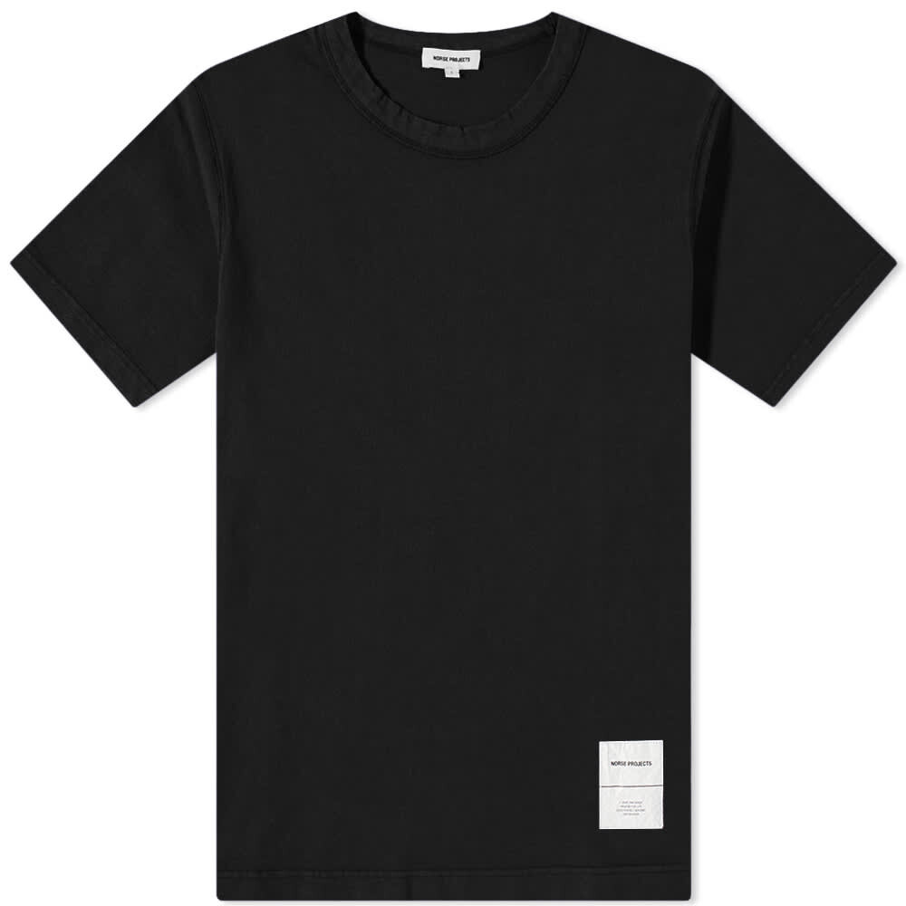 

Футболка Norse Projects Holger Tab Series Tee, Черный