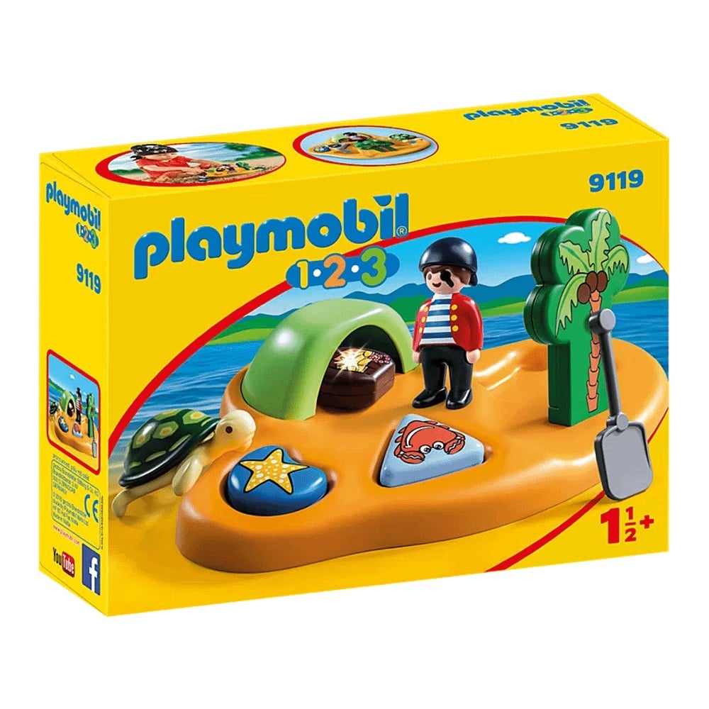 Заказать Конструктор Playmobil 9119 Пиратский остров – цены, описание и  характеристики в «CDEK.Shopping»