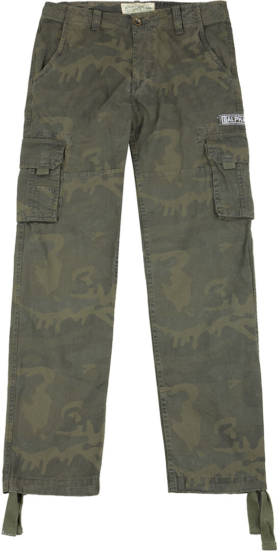 

Брюки Alpha Industries Jet, войсковый, Серый