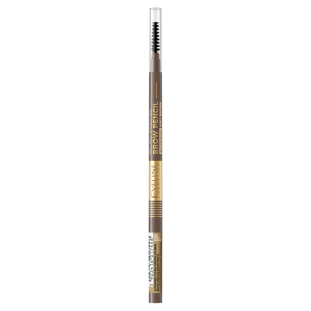 

Eveline Cosmetics Micro Precise Brow Pencil Сверхточный карандаш для бровей 02 Мягкий коричневый