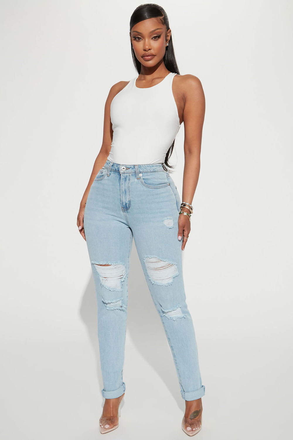 

Джинсы Fashion Nova FN23965GS8C, синий