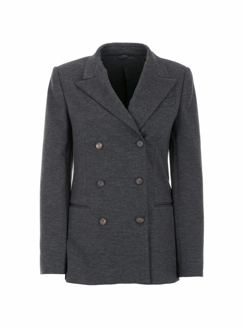 

Двубортный шерстяной жакет Brunello Cucinelli