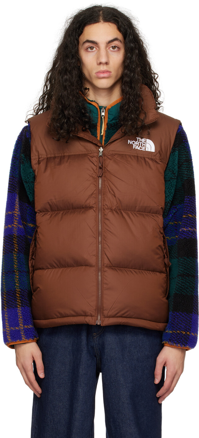 

Коричневый жилет 1996 Retro Nuptse The North Face