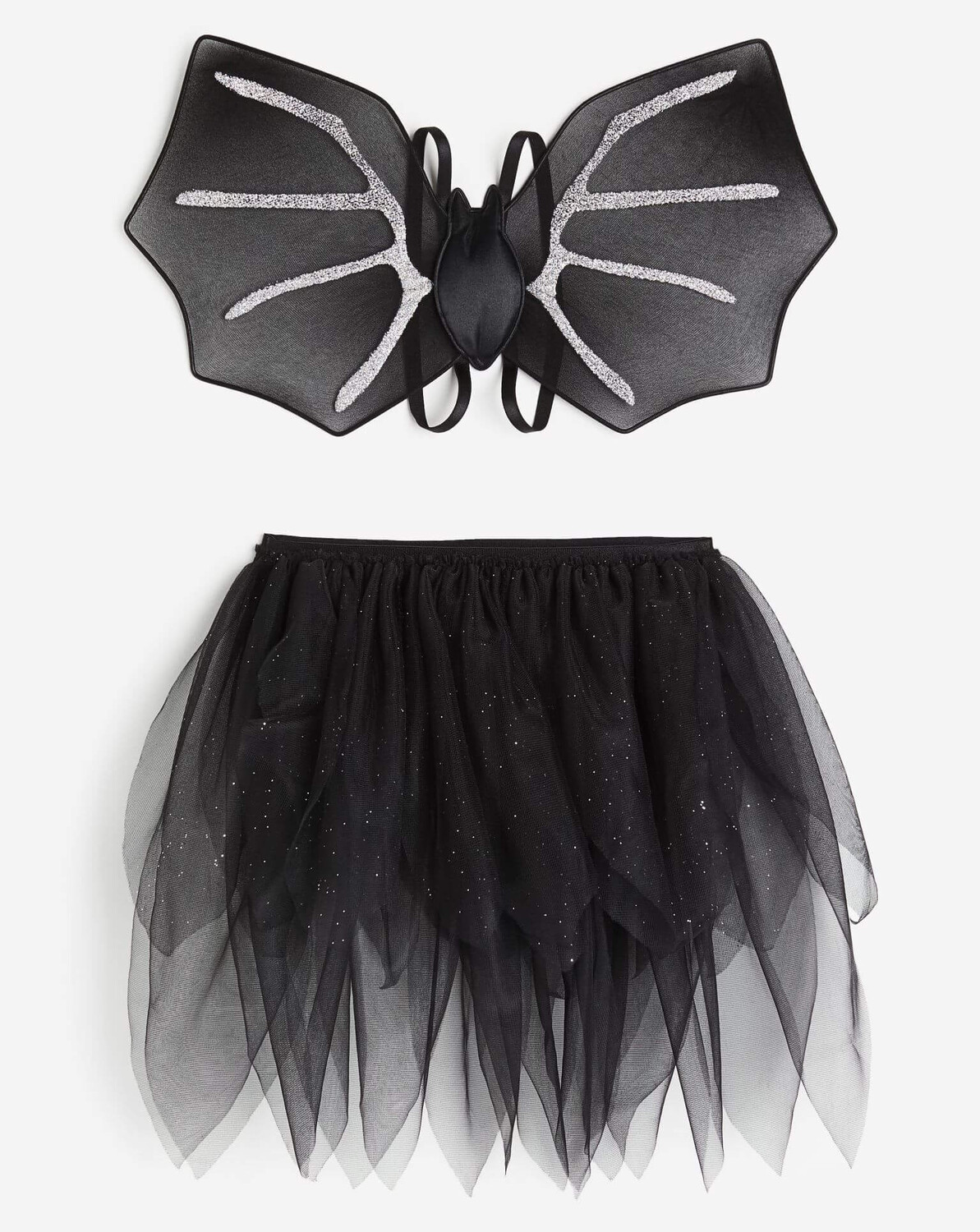 

Карнавальный костюм H&M Bat Wings, черный/серебристый