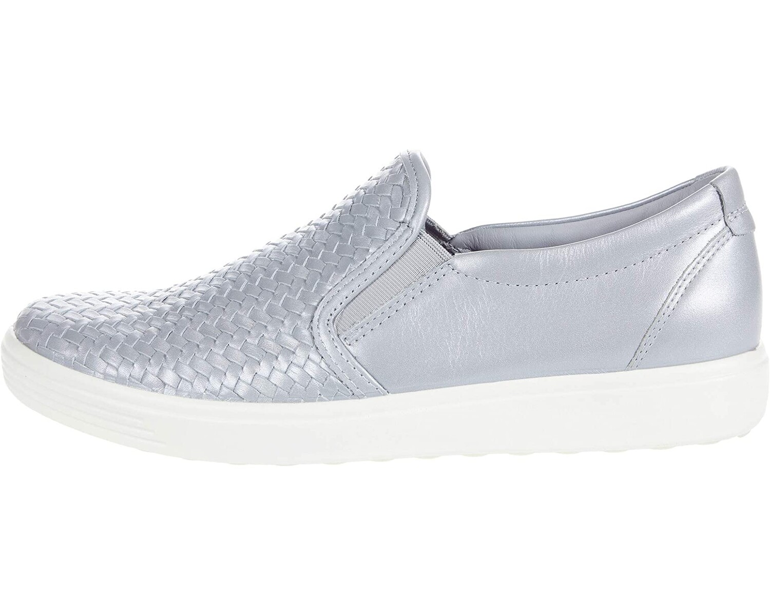 

Кроссовки Soft 7 Woven Slip-On II ECCO, серый