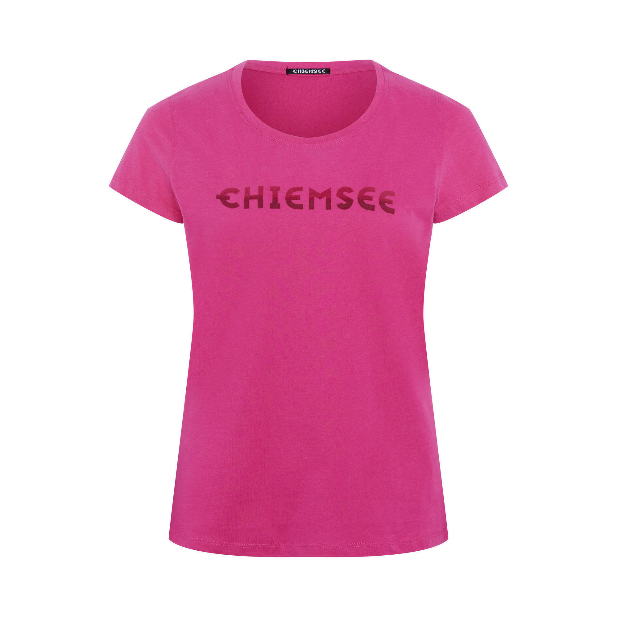 Футболка Chiemsee с круглым вырезом, розовый