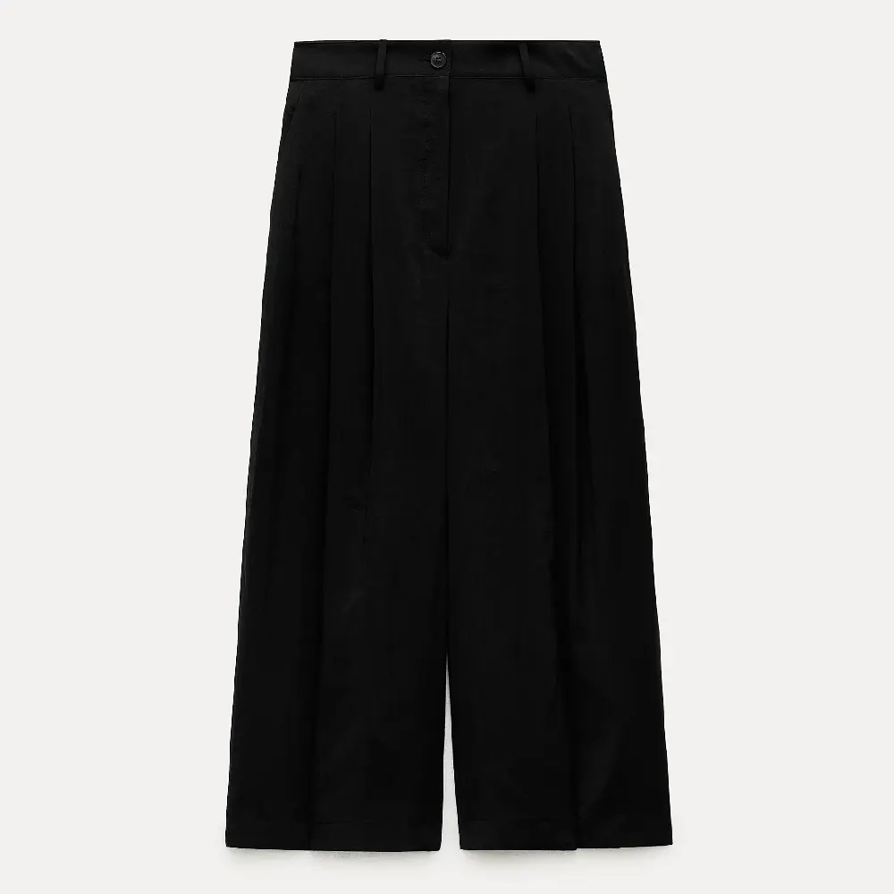 

Брюки Zara Zw Collection Darted, черный