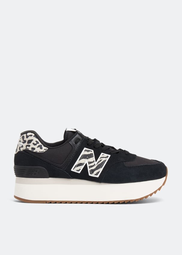 

Кроссовки NEW BALANCE 574+ sneakers, черный