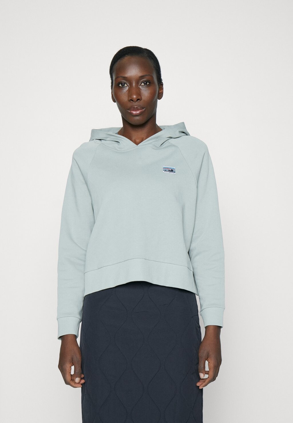 

Толстовка Regenerative Organic Certified Essential Patagonia, цвет sleet green