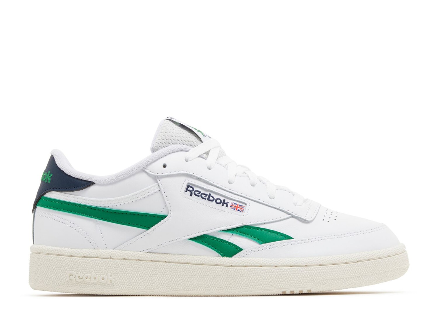 

Кроссовки Reebok Club C Revenge 'White Green Navy', белый