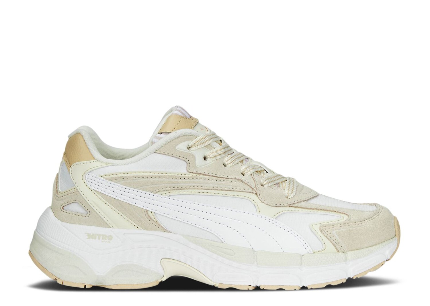 

Кроссовки Puma Teveris Nitro Vacation 'Pristine Ivory', кремовый, Бежевый;серый