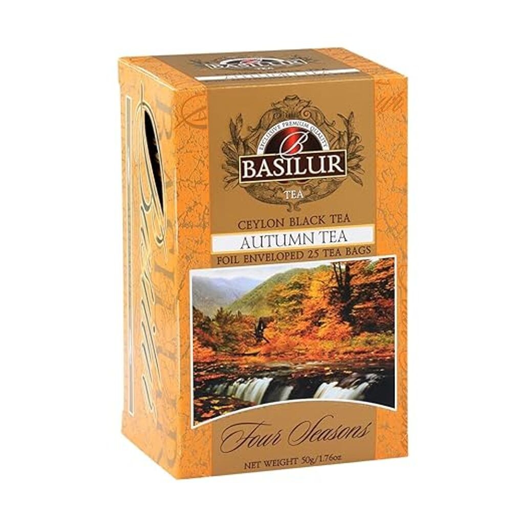 

BASILUR Autumn Tea - Чистый цейлонский черный чай 20 шт.