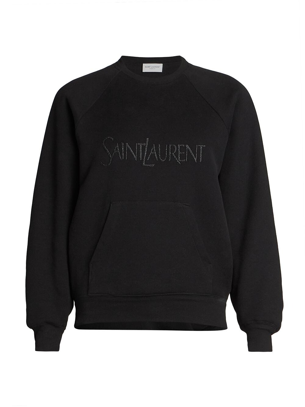 

Толстовка реглан Saint Laurent, Черный