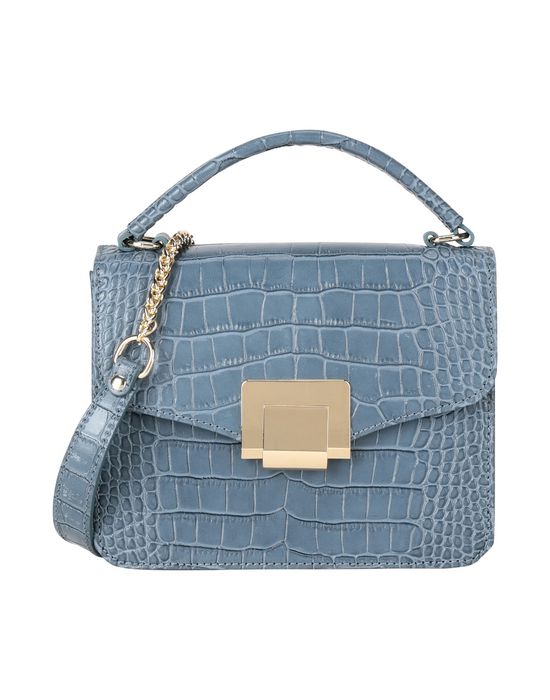 tuscany leather italy minerva кожаная сумка бакет темно синий Сумка TUSCANY LEATHER, синий