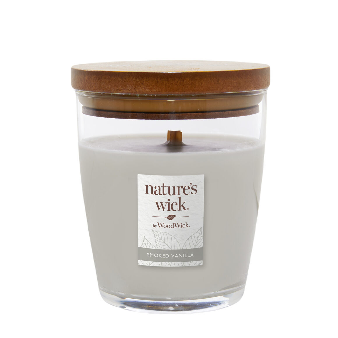 цена Nature's Wick By WoodWick Smoked Vanilla Ароматическая свеча копченая ваниль, 284 г