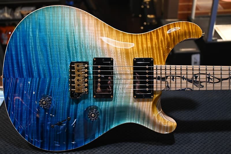 

PRS Private Stock Custom 24 Pale Moon Ebony Beach Cross Fade #9921