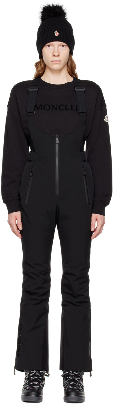 

Черный лыжный комбинезон Moncler Grenoble