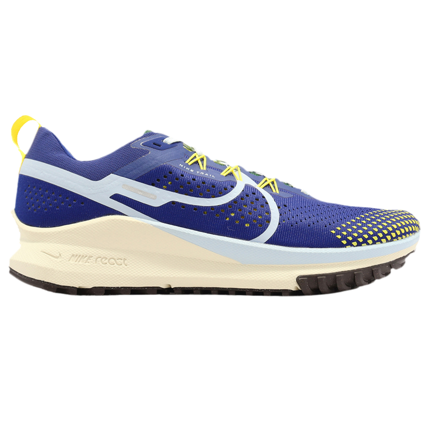 Кроссовки Nike React Pegasus Trail 4 'Deep Royal Blue', Синий кроссовки для бега по пересеченной местности nike react pegasus trail 4 мужские черный