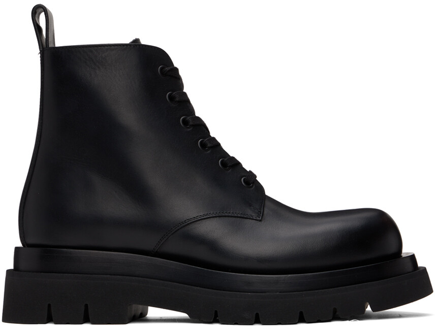 

Ботинки Black Lug на шнуровке Bottega Veneta