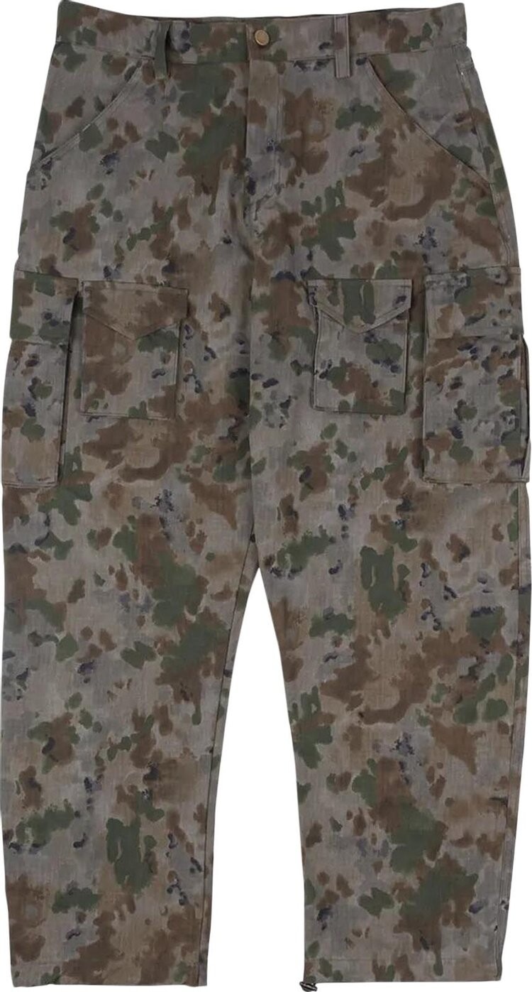 

Брюки Bricks & Wood Cargo Pants 'Camo', зеленый
