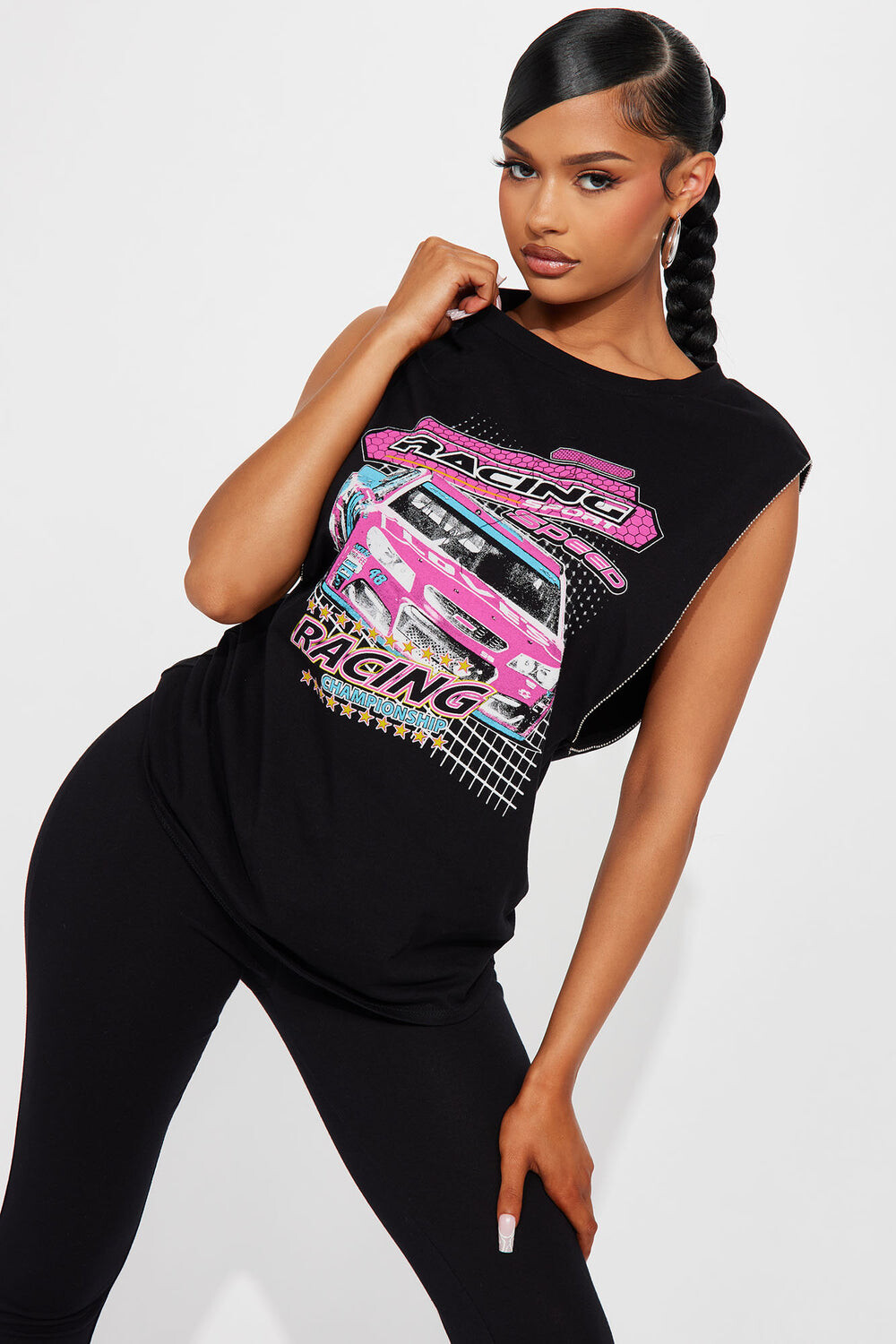

Леггинсы Fashion Nova TP27428, черный