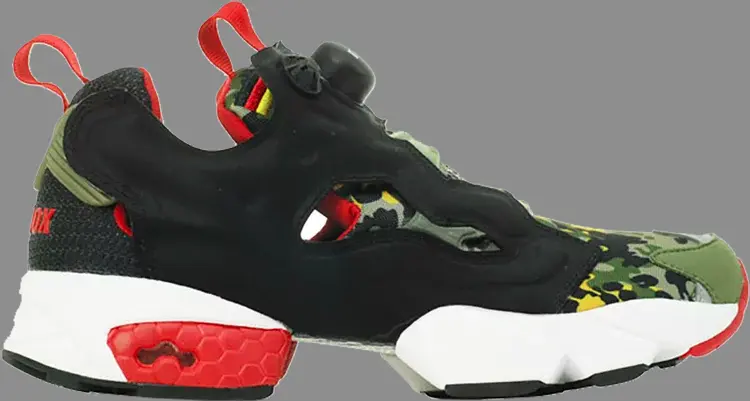 

Кроссовки solebox x instapump fury Reebok, черный