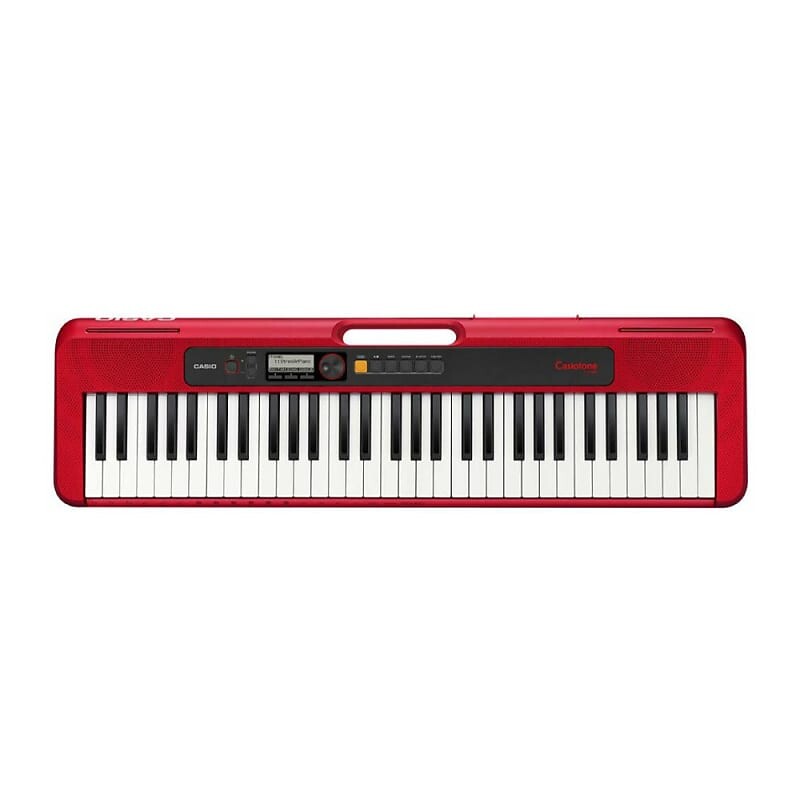 

Портативная клавиатура Casio Casiotone с 61 клавишей (красная) Casio Casiotone 61-Key Portable Keyboard (Red)