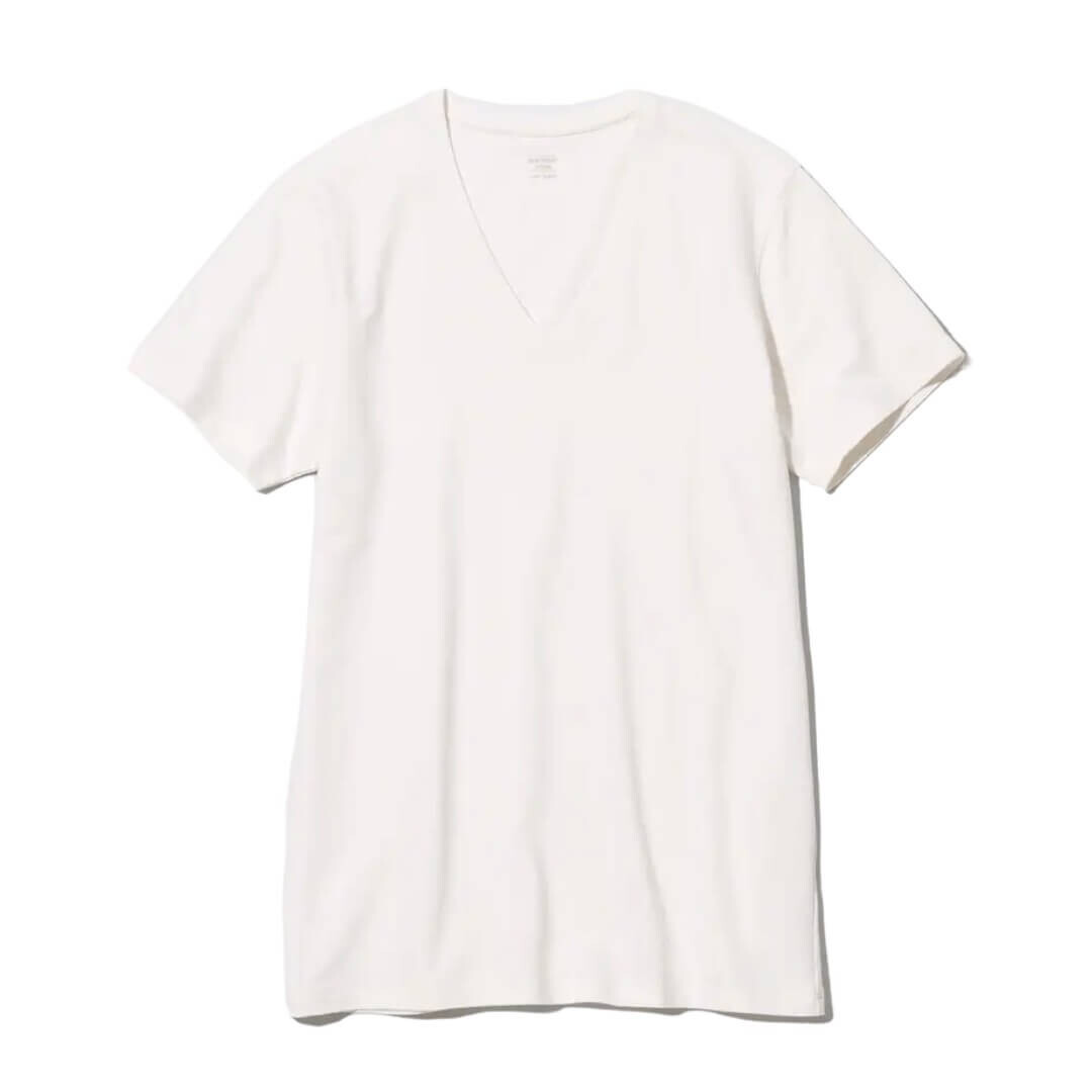 

Футболка Uniqlo V Neck, белый