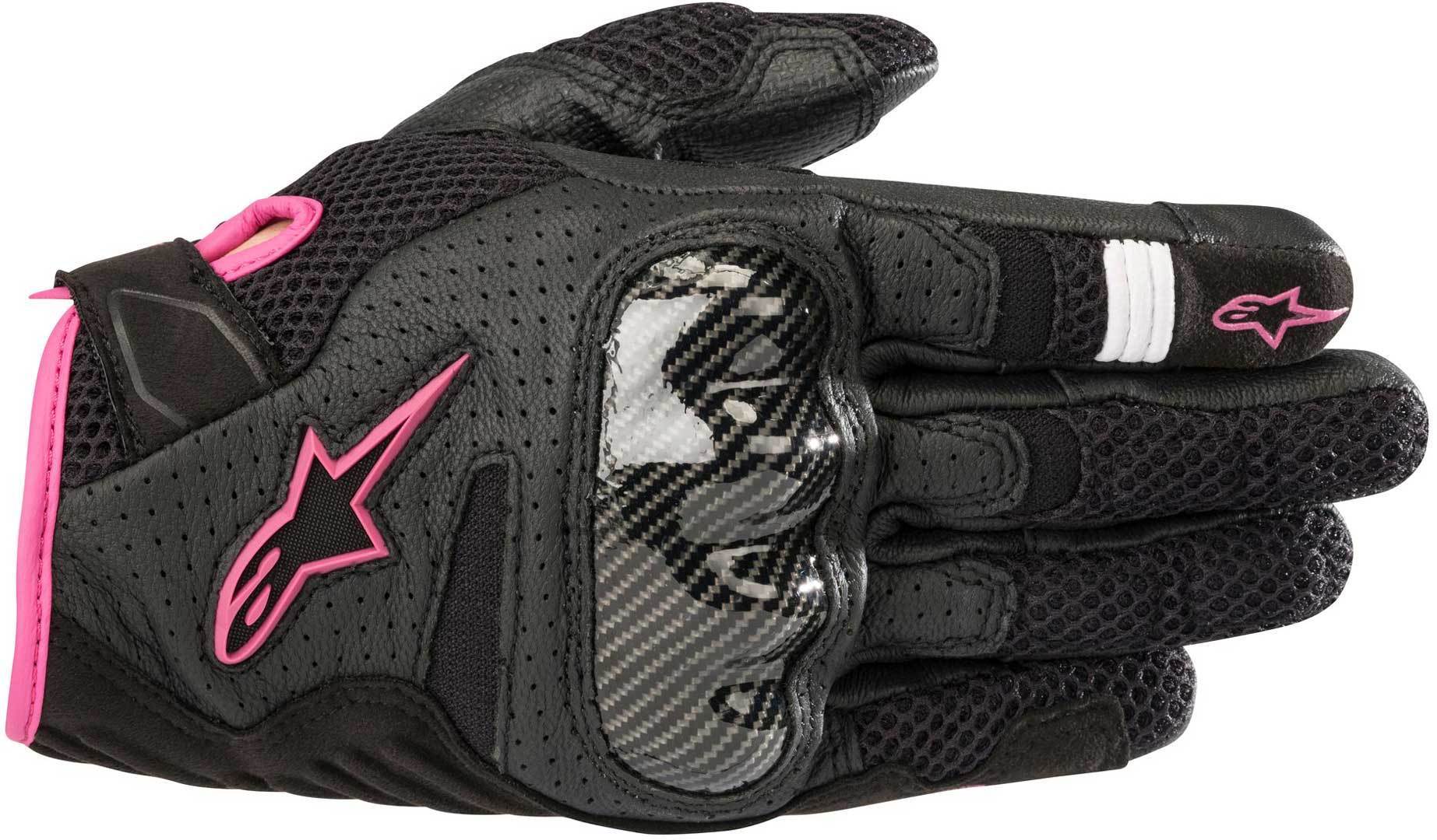 Женские перчатки Alpinestars Stella SMX 1 Air V2, черный/розовый