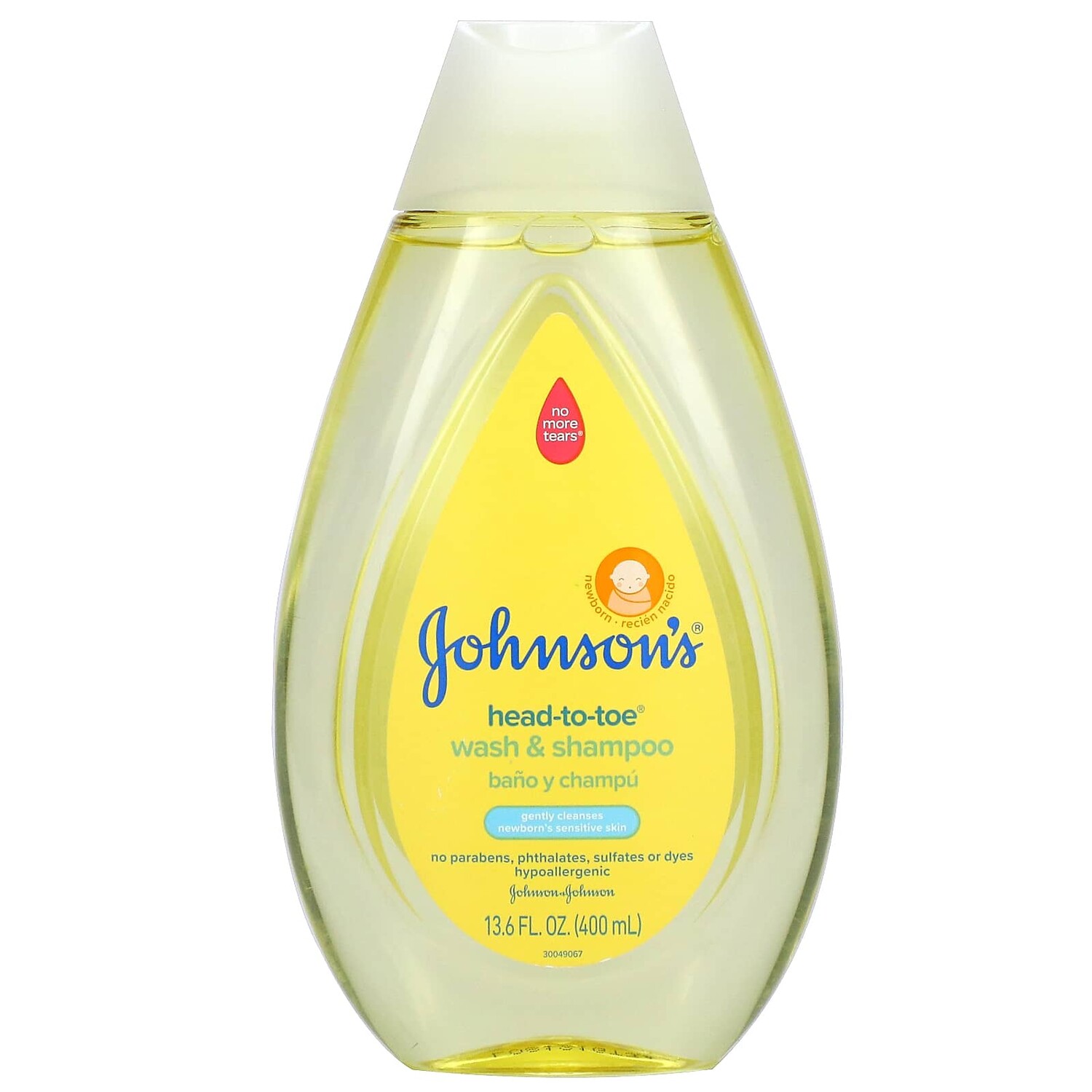 

Средство Johnson & Johnson для мытья рук с шампунем, для новорожденных, 400 мл