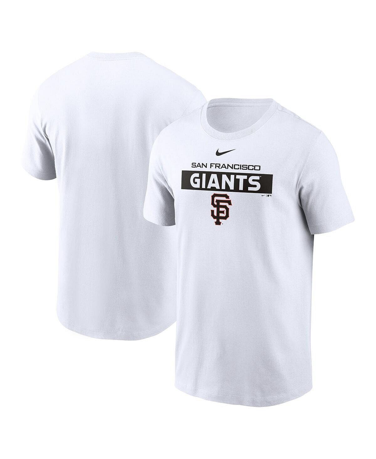 

Мужская белая футболка san francisco giants team Nike, белый