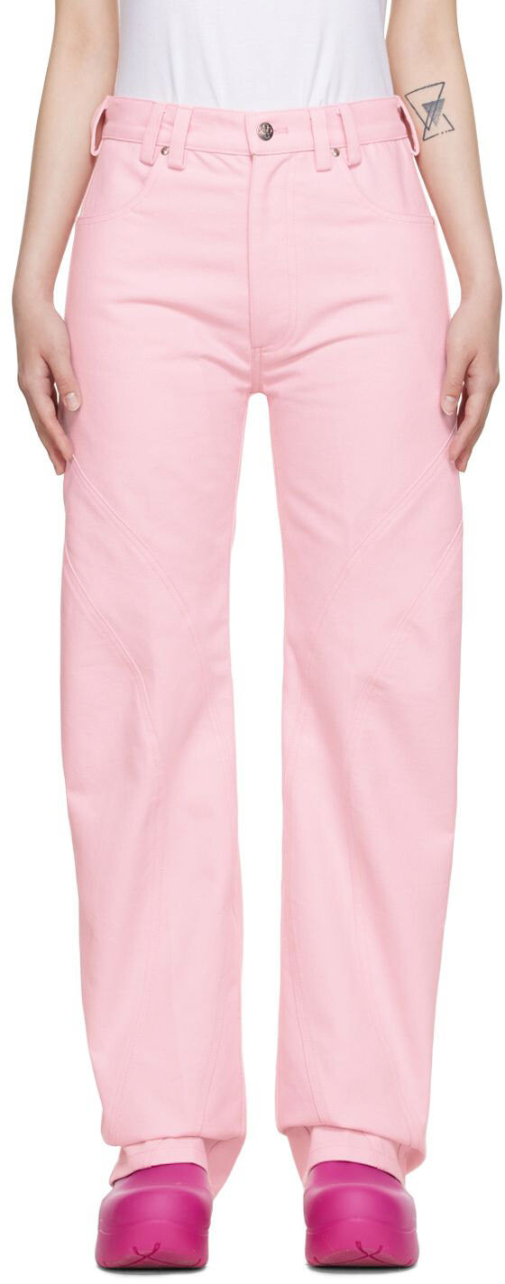 

SSENSE Эксклюзивные розовые джинсы Marshall Columbia