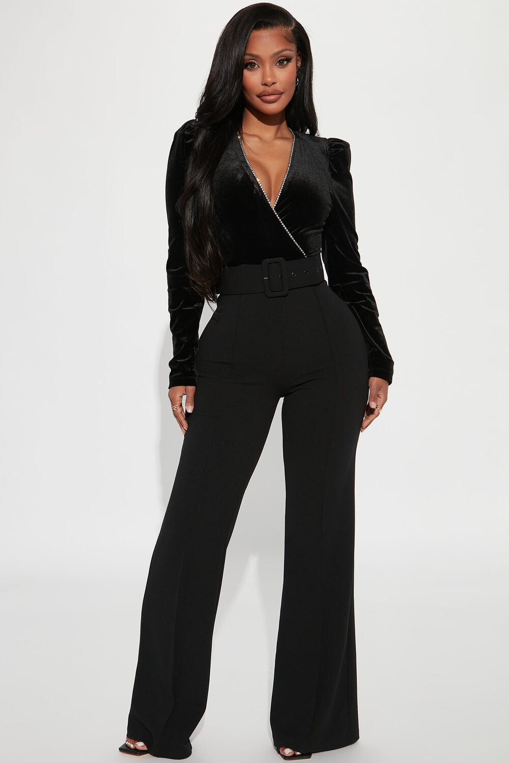 

Комбинезон Fashion Nova JP14584, черный