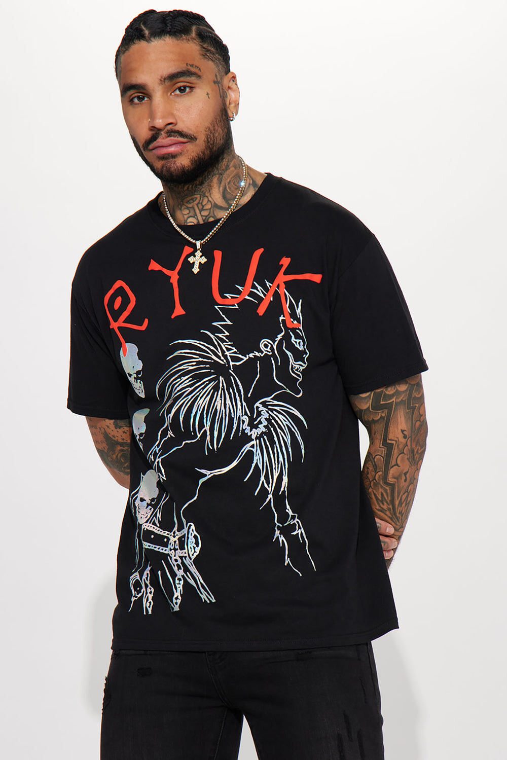 

Футболка Fashion Nova TSM5JRADTH, черный