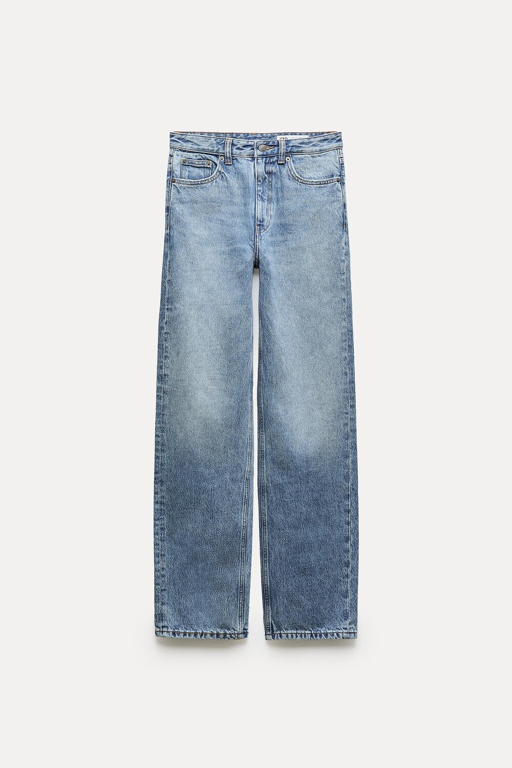 

Джинсы Zara Wide-leg Zw Collection , синий