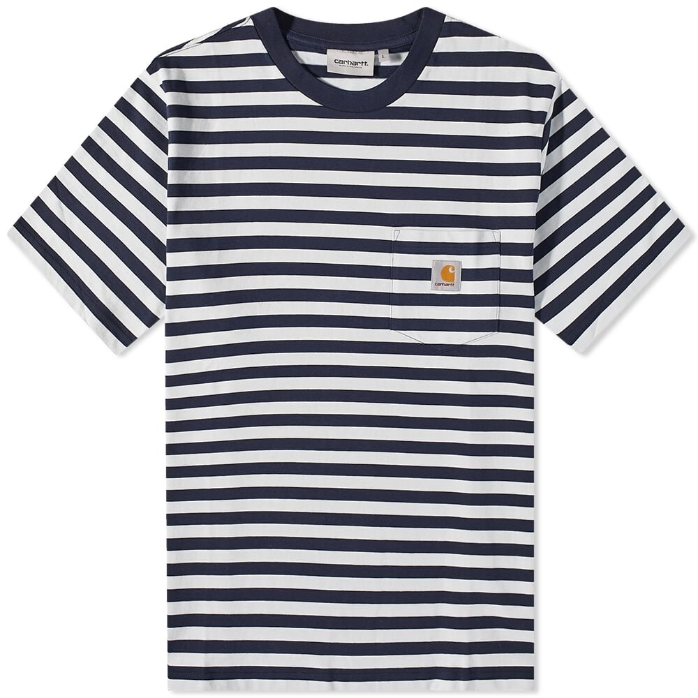 

Футболка Carhartt WIP Scotty Stripe Pocket Tee