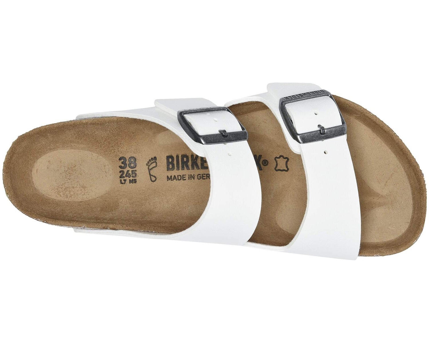 

Сандалии Arizona Birkenstock, белый