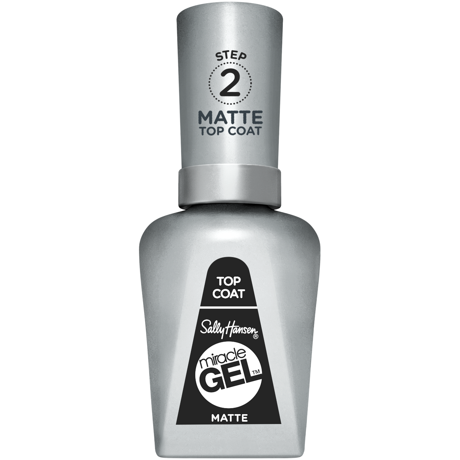 Sally Hansen Miracle Gel Matte Top Coat матовый топ, 14,7 мл - фото