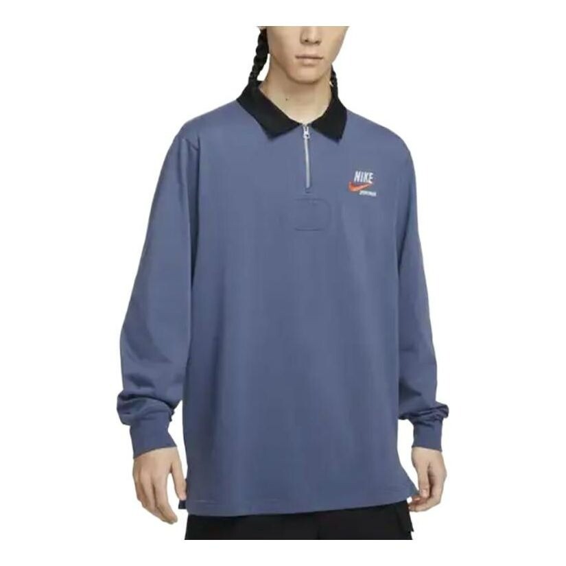 

Рубашка Nike Sportswear Trend Men's rugby, темно-синий/черный