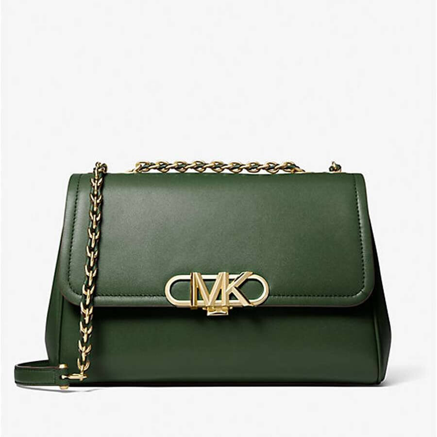

Сумка Michael Michael Kors Parker Extra-Large Leather Shoulder, зеленый