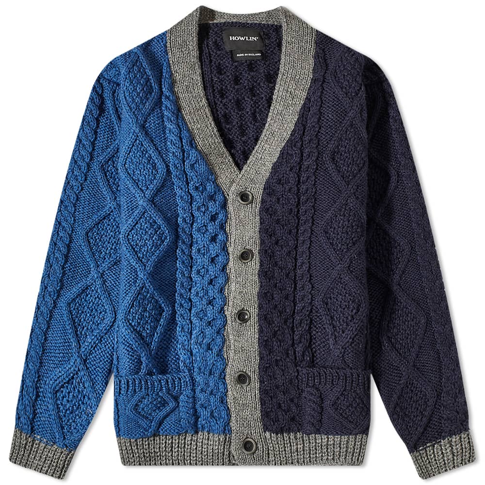 

Джемпер Howlin' Back from the Grave Aran Cardigan, Серый