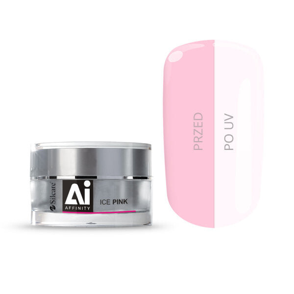 

Silcare Гель Affinity средней густоты однофазный гель для ногтей Ice Pink 30г