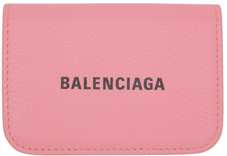 

Розовый мини-кошелек с клапаном Balenciaga