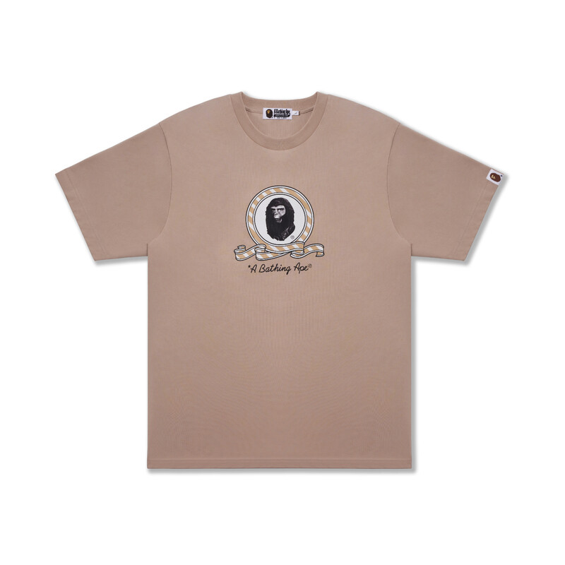 

Футболка мужская A Bathing Ape, бежевый