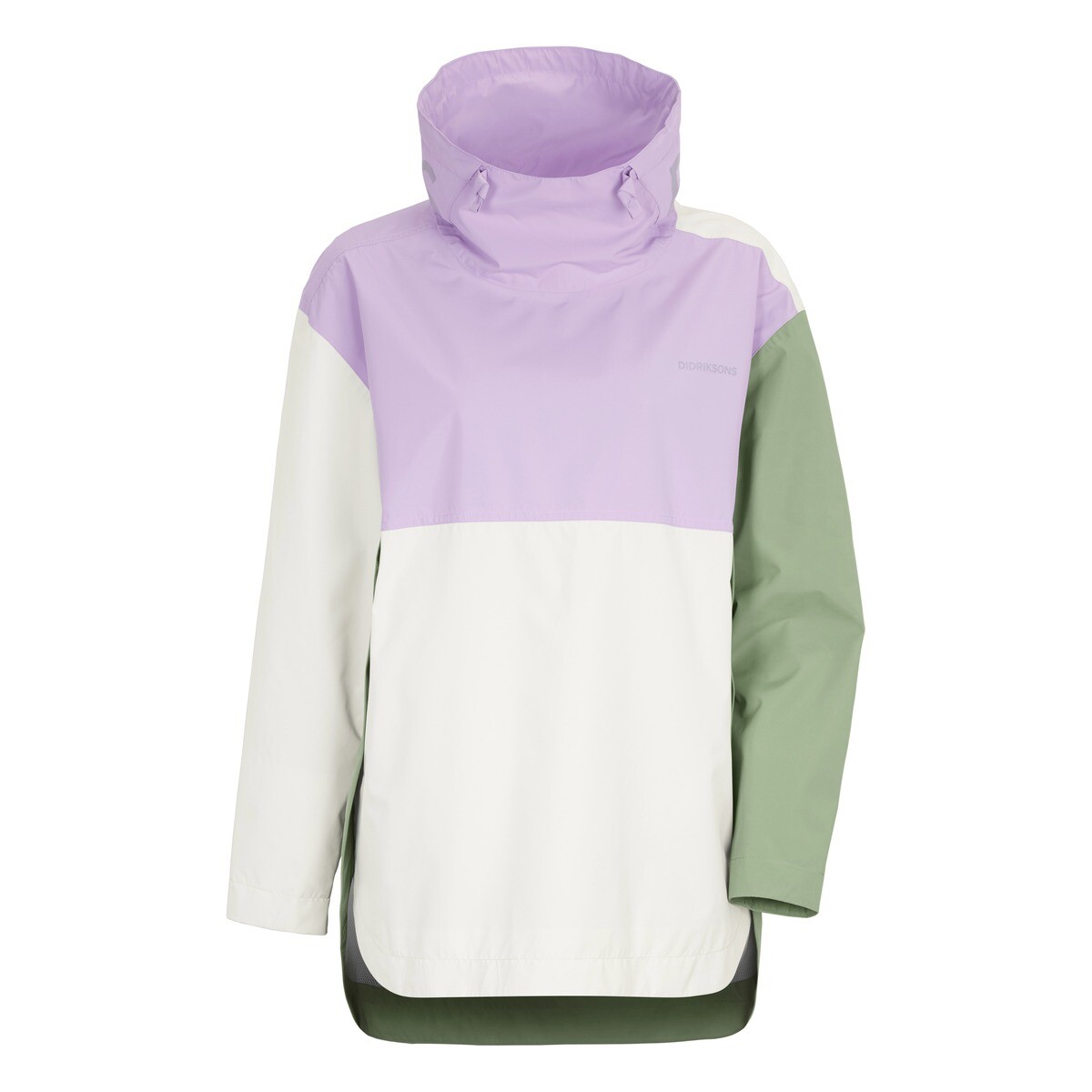 

Куртка Didriksons Anorak Thyra, цвет lilac/white/green
