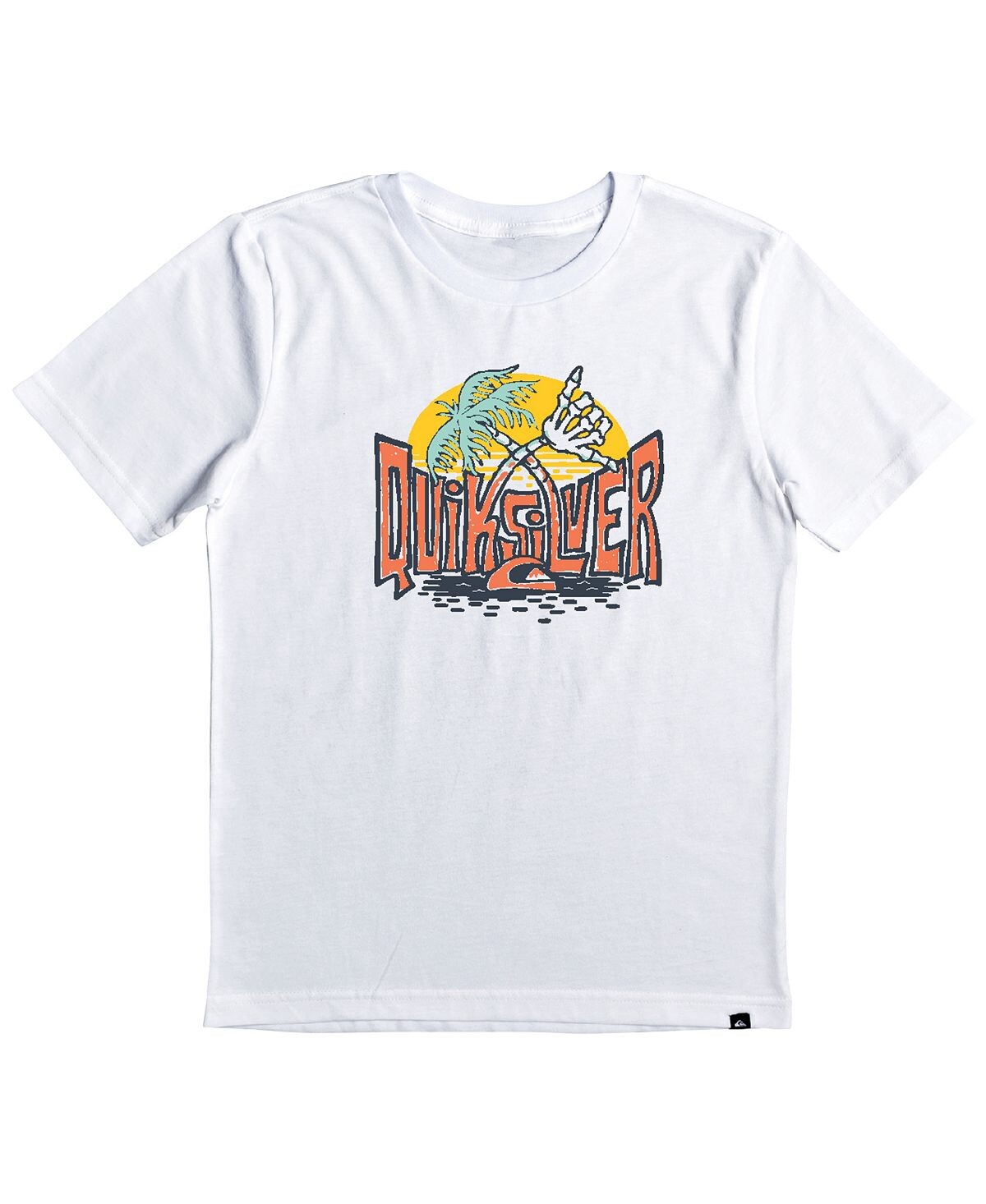 

Футболка с короткими рукавами Little Boys Youth Peaceful Break Quiksilver