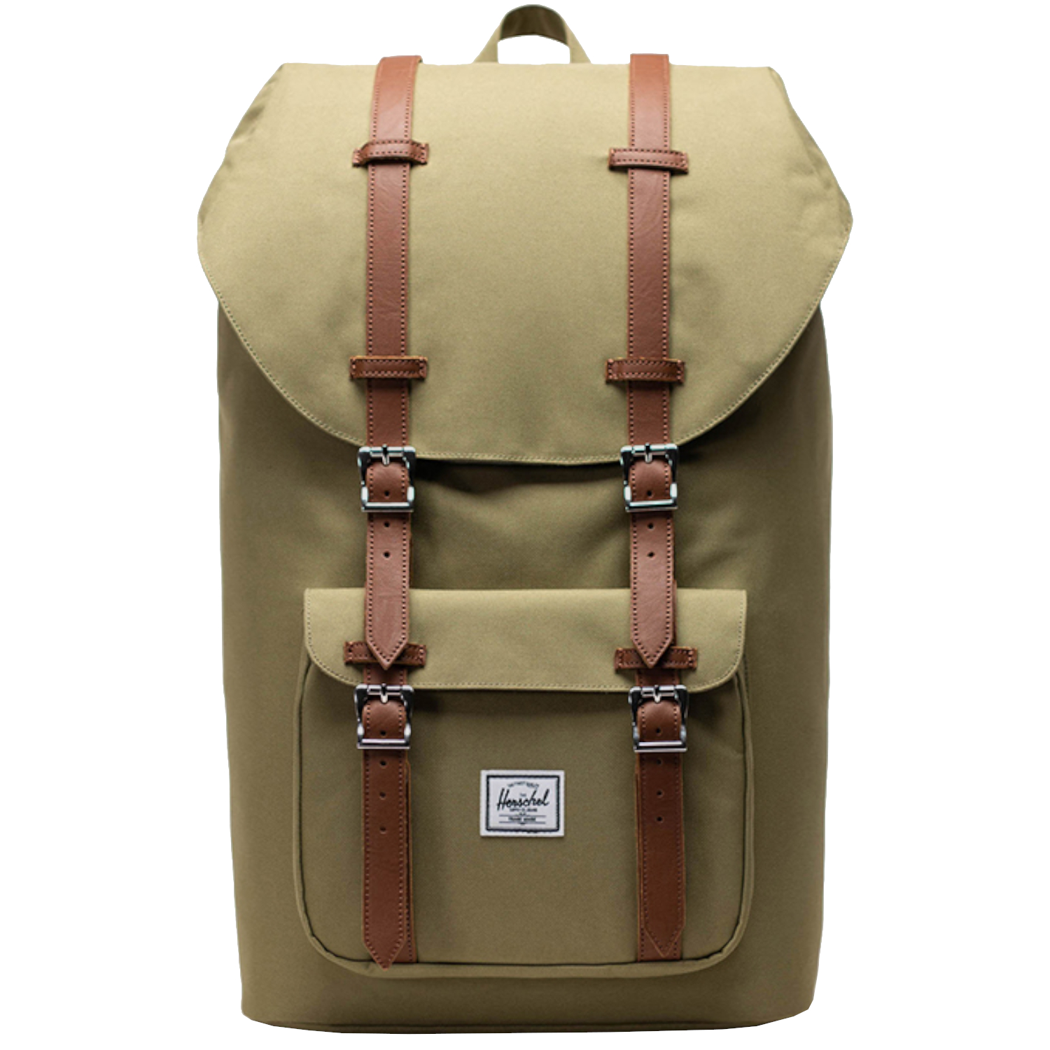 цена Рюкзак Herschel Herschel Little America Backpack, зеленый