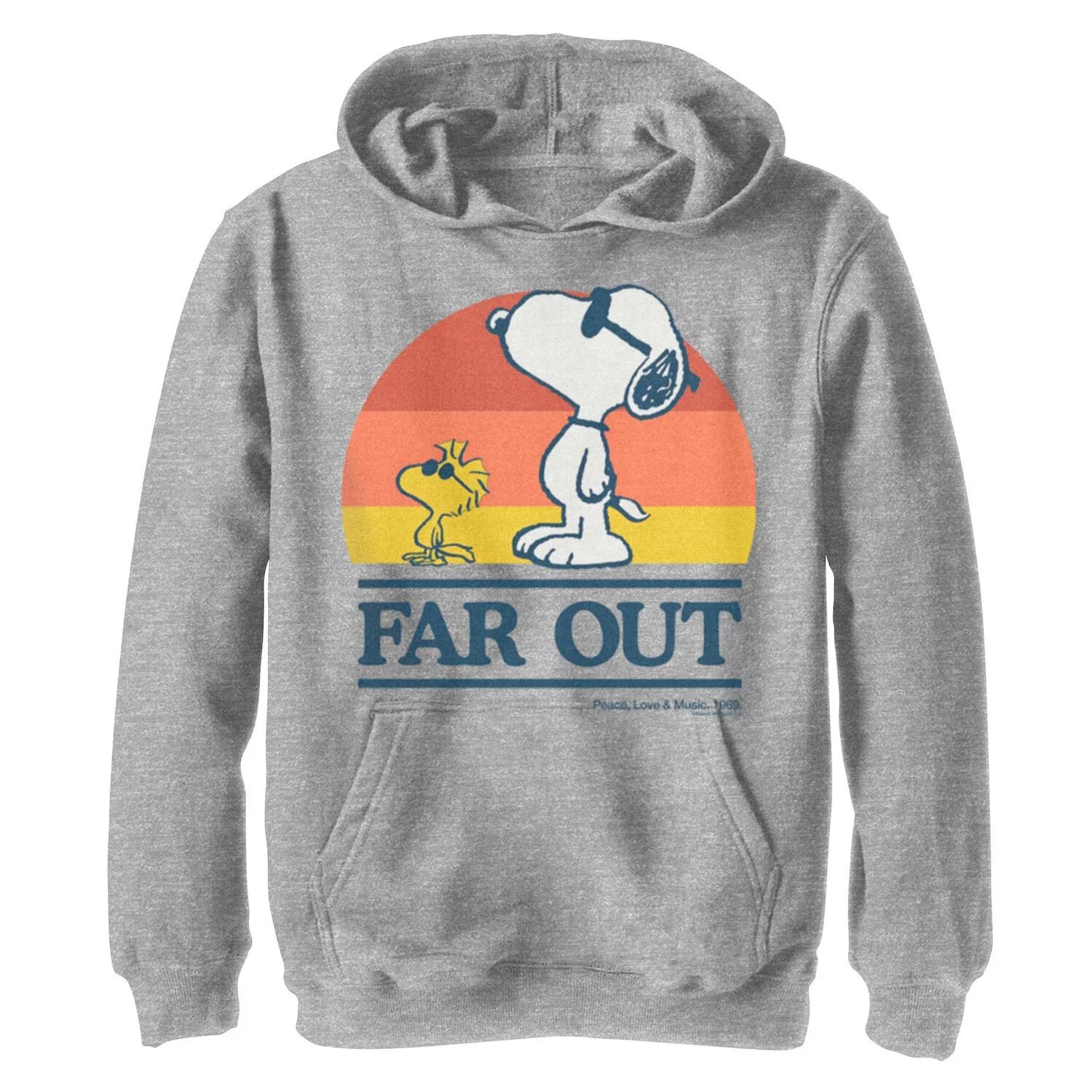 

Толстовка Peanuts Snoopy Far Out для мальчиков 8–20 лет Licensed Character