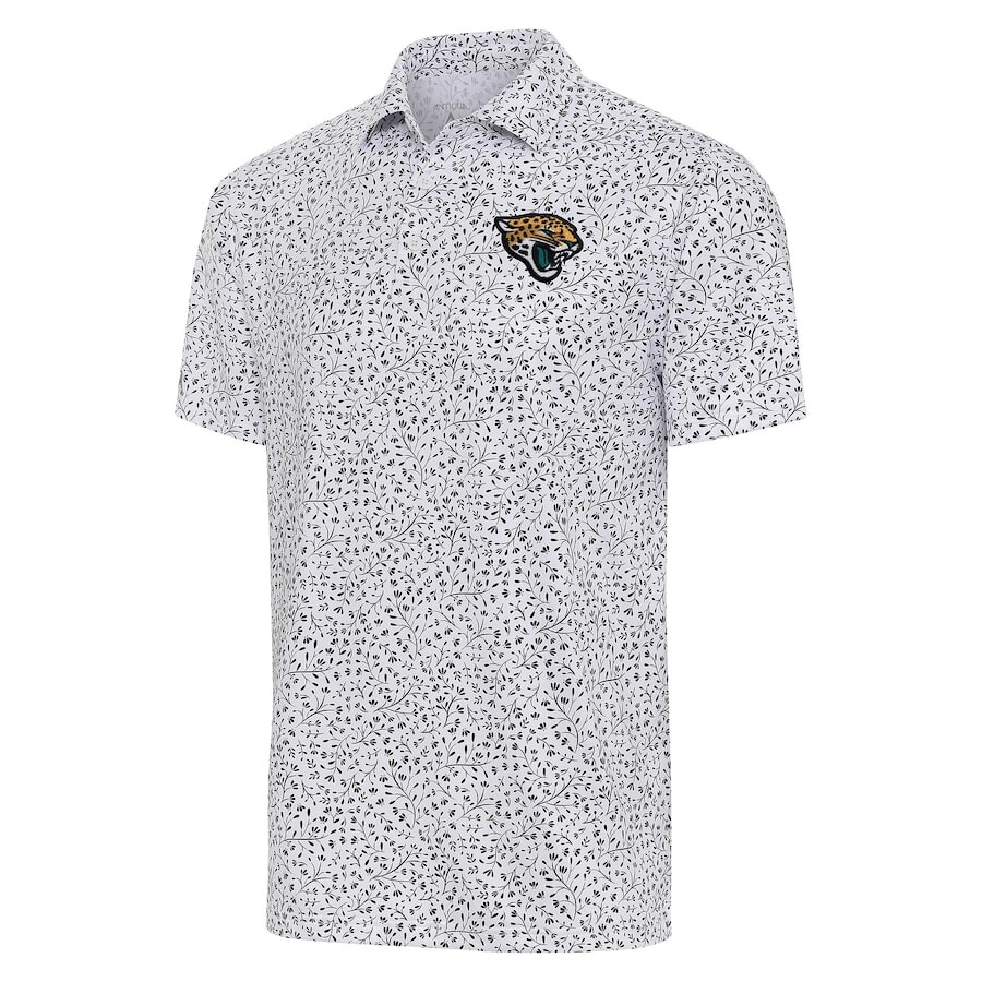 

Поло с коротким рукавом Antigua Jacksonville Jaguars, белый